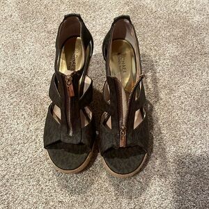 Micheal Kora wedge heel